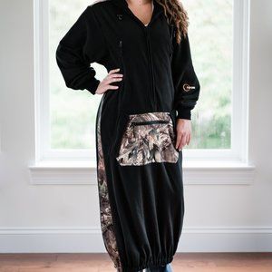 IWOM CONVERTIBLE FLEECE HOODIE CAMO SERIES: Mossy Oak